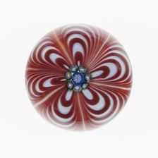Paperweight, France, c. 1845/60. Creator: Saint-Louis Glassworks