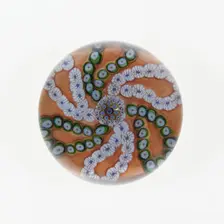 Paperweight, France, c. 1845/60. Creator: Saint-Louis Glassworks
