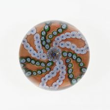 Paperweight, France, c. 1845/60. Creator: Saint-Louis Glassworks