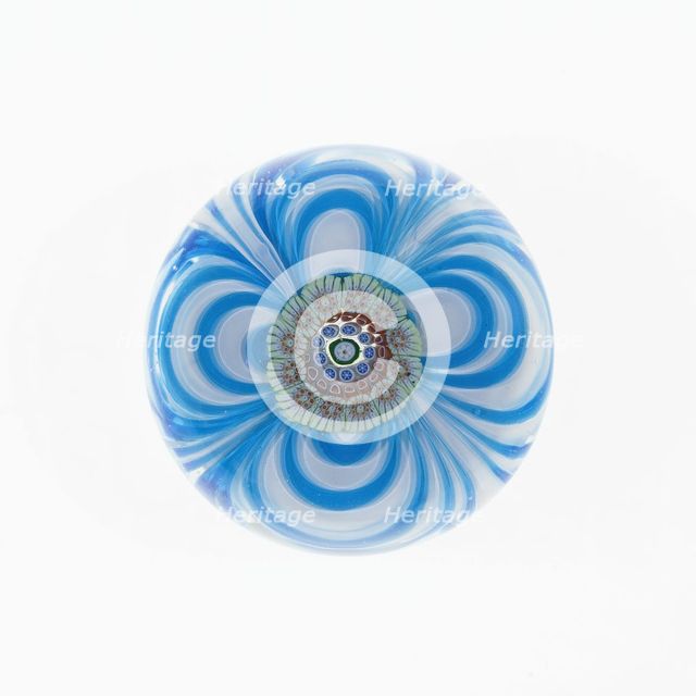 Paperweight, France, c. 1845/60. Creator: Saint-Louis Glassworks.