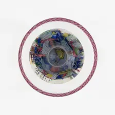 Paperweight, France, c. 1845-60. Creator: Saint-Louis Glassworks