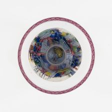 Paperweight, France, c. 1845-60. Creator: Saint-Louis Glassworks