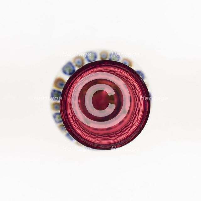 Paperweight, France, c. 1845-60. Creator: Saint-Louis Glassworks.