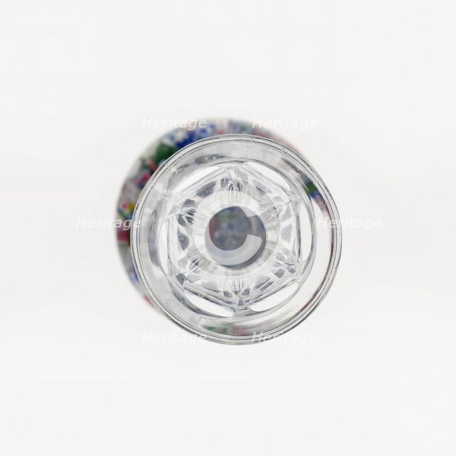 Paperweight, France, c. 1845-60. Creator: Saint-Louis Glassworks.