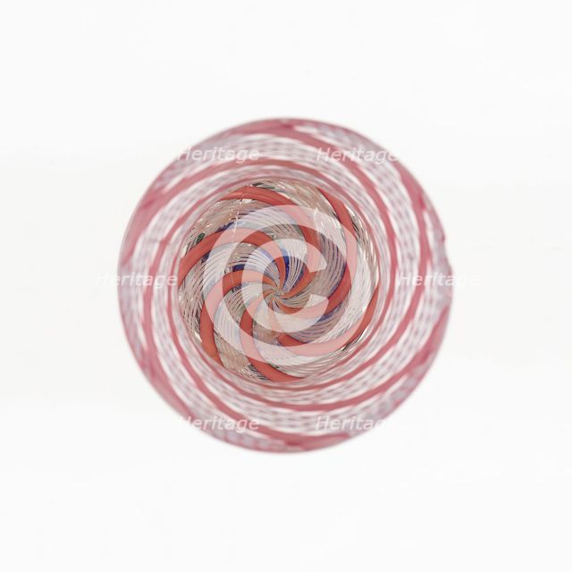 Paperweight, France, c. 1845-60. Creator: Saint-Louis Glassworks.