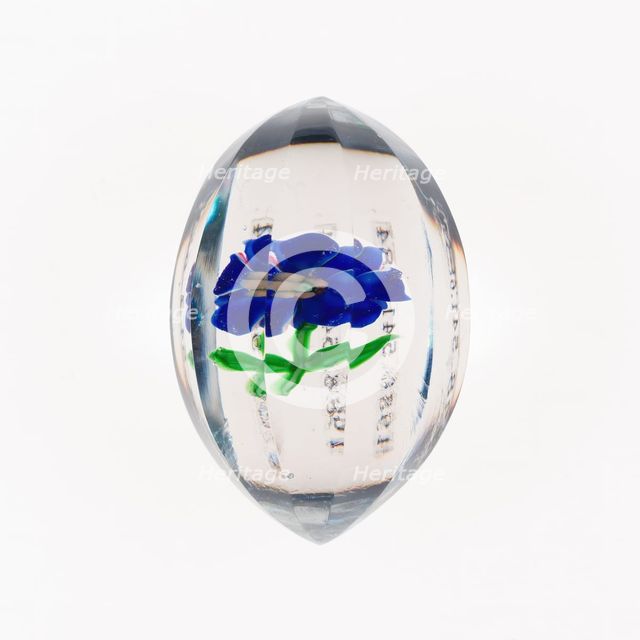 Paperweight, France, c. 1845-60. Creator: Saint-Louis Glassworks.