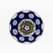 Paperweight, France, c. 1845-60. Creator: Saint-Louis Glassworks