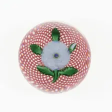 Paperweight, France, c. 1845/60. Creator: Saint-Louis Glassworks