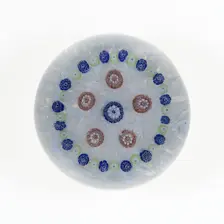 Paperweight, France, c. 1845-60. Creator: Saint-Louis Glassworks