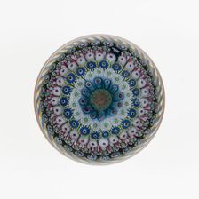 Paperweight, France, c. 1845-60. Creator: Saint-Louis Glassworks