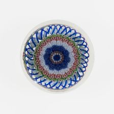 Paperweight, France, c. 1845-60. Creator: Saint-Louis Glassworks