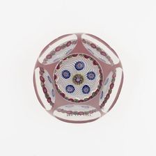 Paperweight, France, c. 1845-60. Creator: Saint-Louis Glassworks