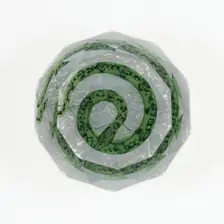 Paperweight, France, c. 1845-60. Creator: Saint-Louis Glassworks