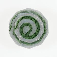 Paperweight, France, c. 1845-60. Creator: Saint-Louis Glassworks