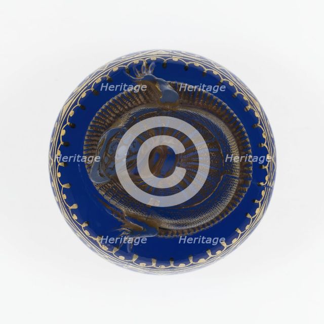 Paperweight, France, c. 1845-60. Creator: Saint-Louis Glassworks.