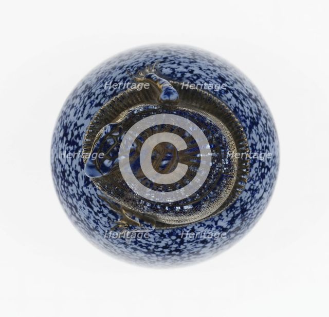 Paperweight, France, c. 1845-60. Creator: Saint-Louis Glassworks.