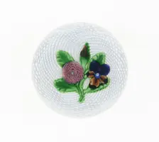 Paperweight, France, c. 1845-60. Creator: Saint-Louis Glassworks