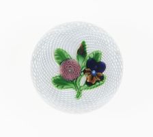 Paperweight, France, c. 1845-60. Creator: Saint-Louis Glassworks