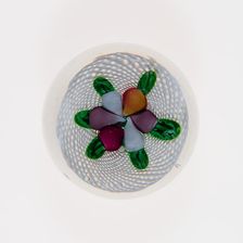 Paperweight, France, c. 1845-60. Creator: Saint-Louis Glassworks