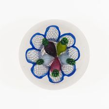 Paperweight, France, c. 1845-60. Creator: Saint-Louis Glassworks