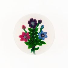 Paperweight, France, c. 1845/60. Creator: Clichy Glassworks