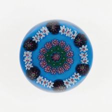 Paperweight, France, c. 1845/60. Creator: Clichy Glassworks