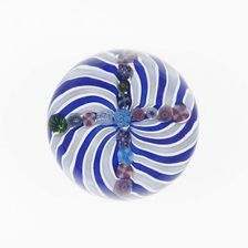 Paperweight, France, c. 1845/60. Creator: Clichy Glassworks