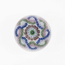 Paperweight, France, c. 1845/60. Creator: Clichy Glassworks