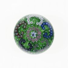 Paperweight, France, c. 1845/60. Creator: Clichy Glassworks