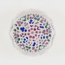 Paperweight, France, c. 1845/60. Creator: Clichy Glassworks