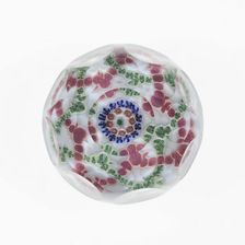 Paperweight, France, c. 1845/60. Creator: Clichy Glassworks