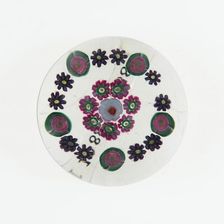 Paperweight, France, c. 1845/60. Creator: Clichy Glassworks