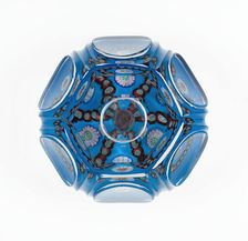 Paperweight, France, c. 1845/60. Creator: Clichy Glassworks