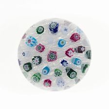 Paperweight, France, c. 1845/60. Creator: Clichy Glassworks