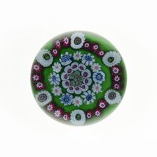 Paperweight, France, c. 1845/60. Creator: Clichy Glassworks
