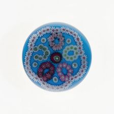Paperweight, France, c. 1845/60. Creator: Clichy Glassworks