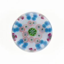 Paperweight, France, c. 1845/60. Creator: Clichy Glassworks