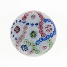 Paperweight, France, c. 1845/60. Creator: Baccarat Glasshouse