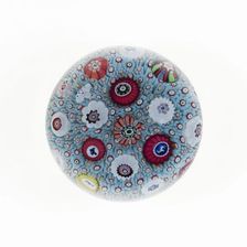Paperweight, France, c. 1845/60. Creator: Baccarat Glasshouse