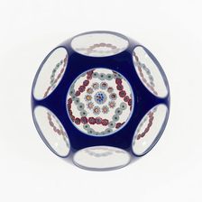 Paperweight, France, c. 1845/60. Creator: Baccarat Glasshouse
