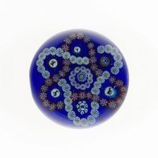 Paperweight, France, c. 1845/60. Creator: Baccarat Glasshouse