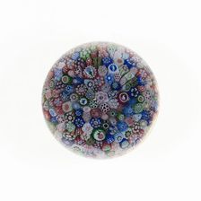 Paperweight, France, c. 1845/60. Creator: Baccarat Glasshouse