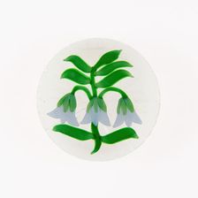 Paperweight, France, c. 1845/60. Creator: Baccarat Glasshouse