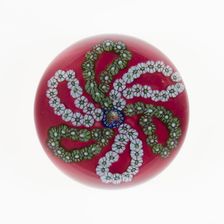 Paperweight, France, c. 1845/60. Creator: Saint-Louis Glassworks