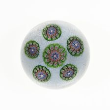 Paperweight, France, c. 1845/60. Creator: Saint-Louis Glassworks