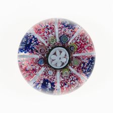 Paperweight, France, c. 1845/60. Creator: Saint-Louis Glassworks
