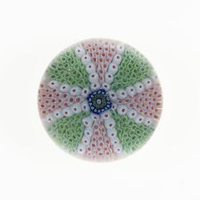 Paperweight, France, c. 1845/60. Creator: Saint-Louis Glassworks