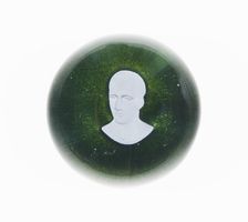 Paperweight, France, c. 1846-55. Creator: Saint-Louis Glassworks