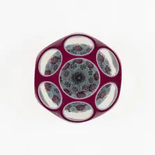 Paperweight, France, c. 1848-55. Creator: Saint-Louis Glassworks