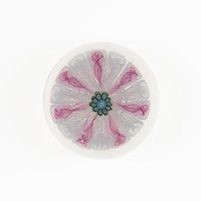 Paperweight, France, c. 1848-55. Creator: Saint-Louis Glassworks